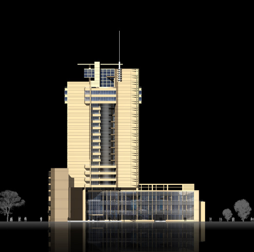 南京地铁培训中心CAD建筑施工图纸缩略图